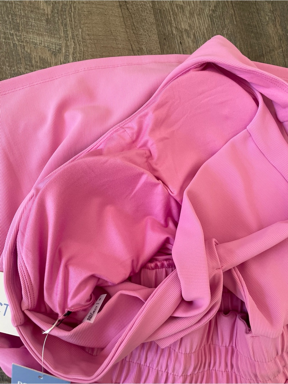 M - Refine Ribbed Do Anything Dress - Picture 6 of 7